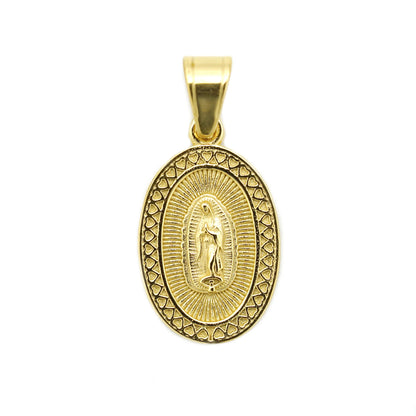 Collier Vierge Marie en Acier Inoxydable 316L – 5 Modèles