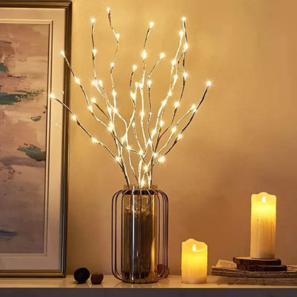Guirlande Lumineuse Branches de Bouleau – 20 LED sur Piles |