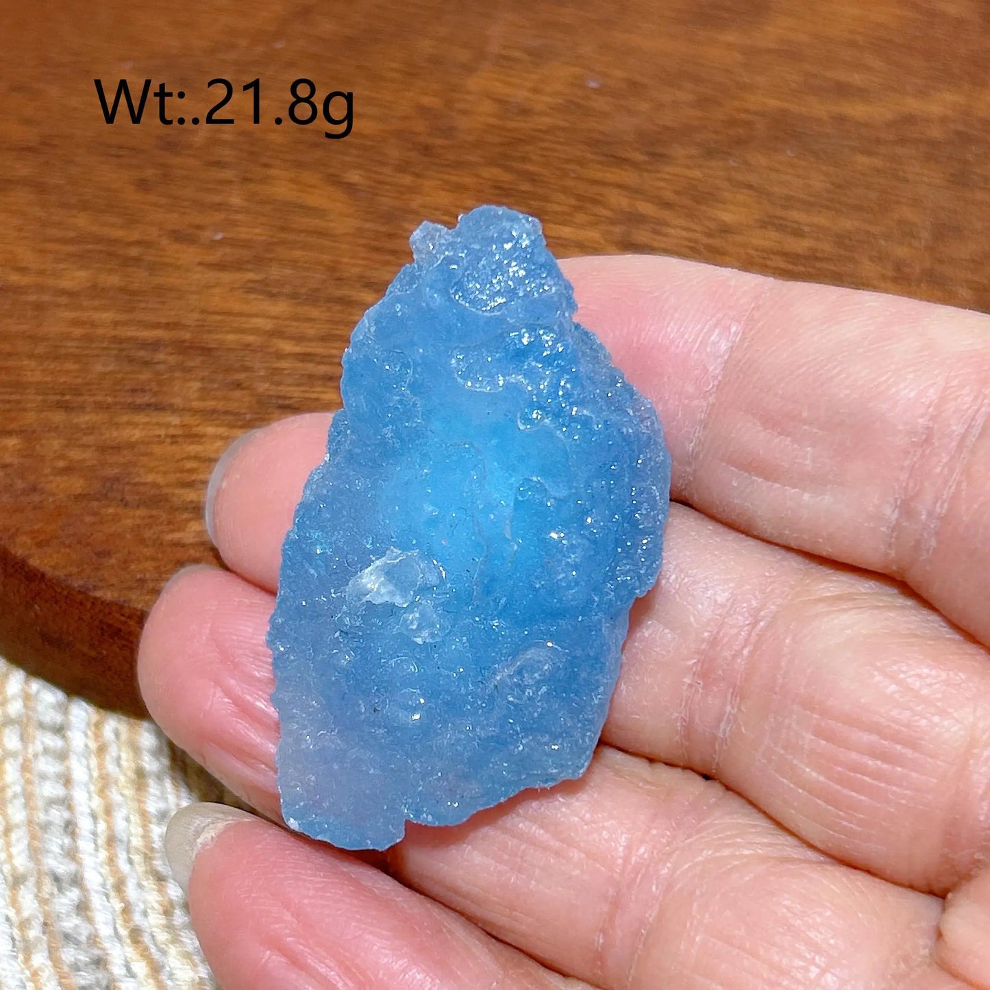 Pierre Brute d’Aigue-Marine Naturelle – Cristal Reiki, Énergie Minérale & Décoration Spirituelle