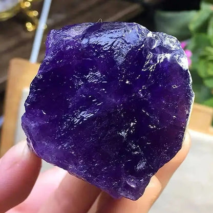 Pierre brute d’Améthyste naturelle – Cristal violet Reiki, énergie & décoration spirituelle