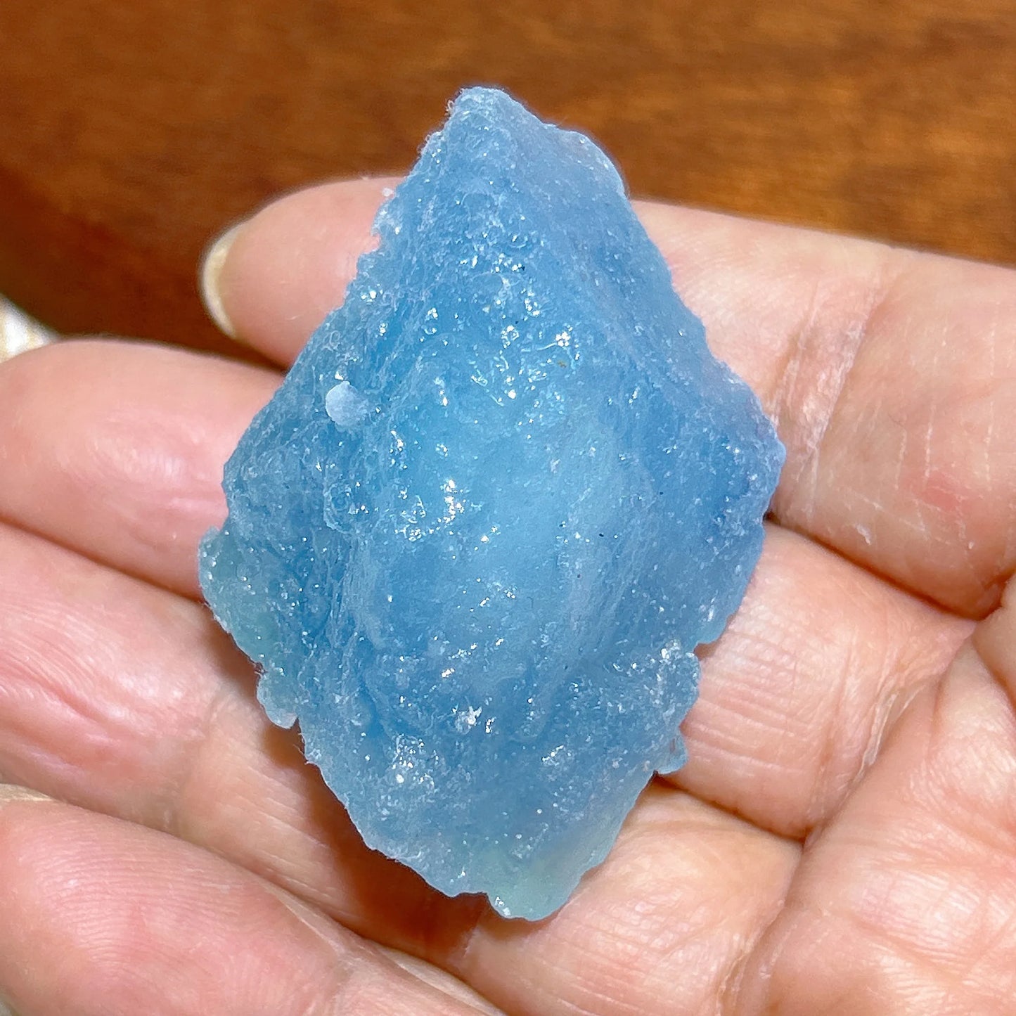 Pierre Brute d’Aigue-Marine Naturelle – Cristal Reiki, Énergie Minérale & Décoration Spirituelle