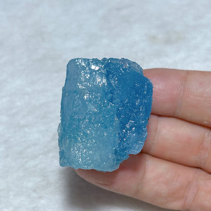 Pierre Brute d’Aigue-Marine Naturelle – Cristal Reiki, Énergie Minérale & Décoration Spirituelle