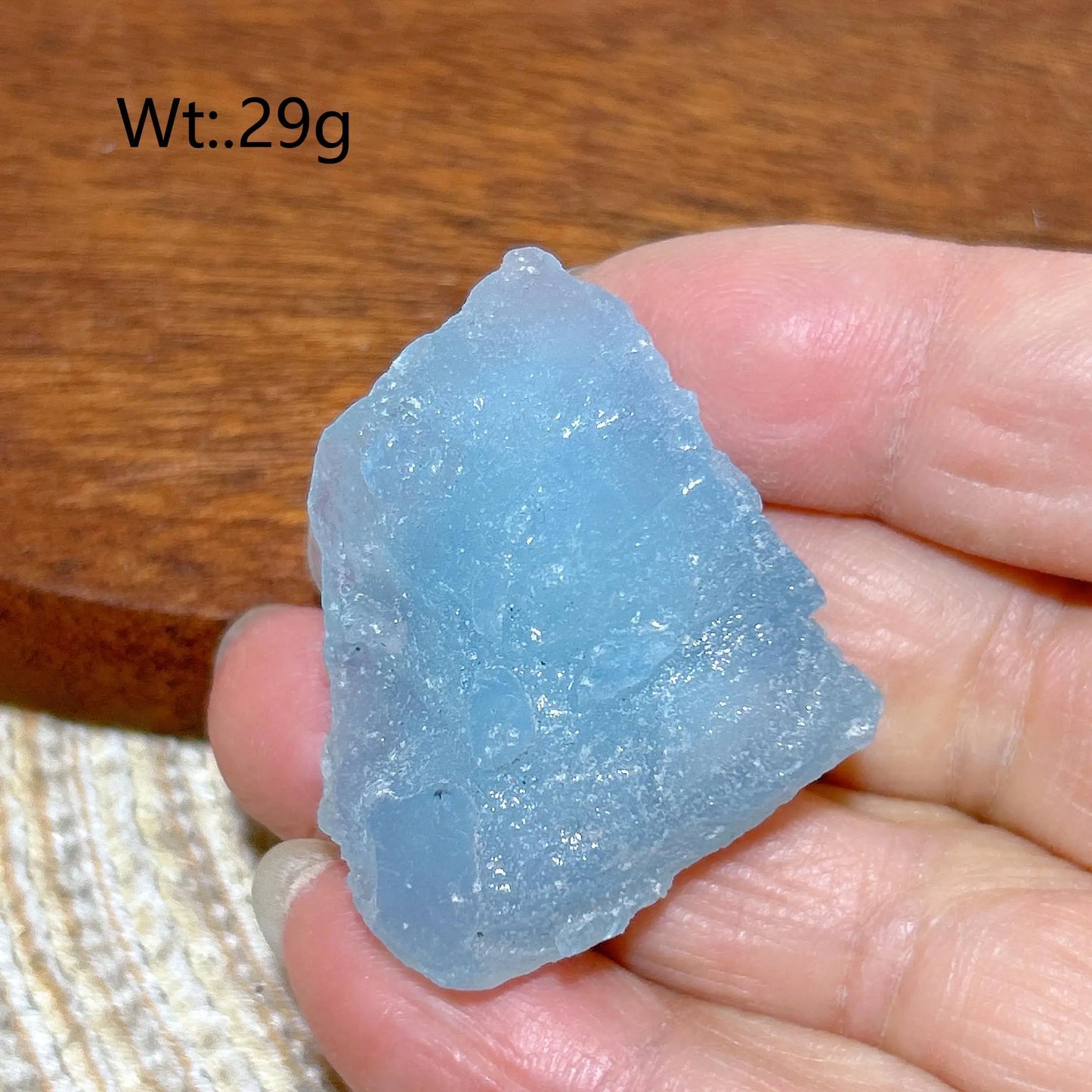 Pierre Brute d’Aigue-Marine Naturelle – Cristal Reiki, Énergie Minérale & Décoration Spirituelle