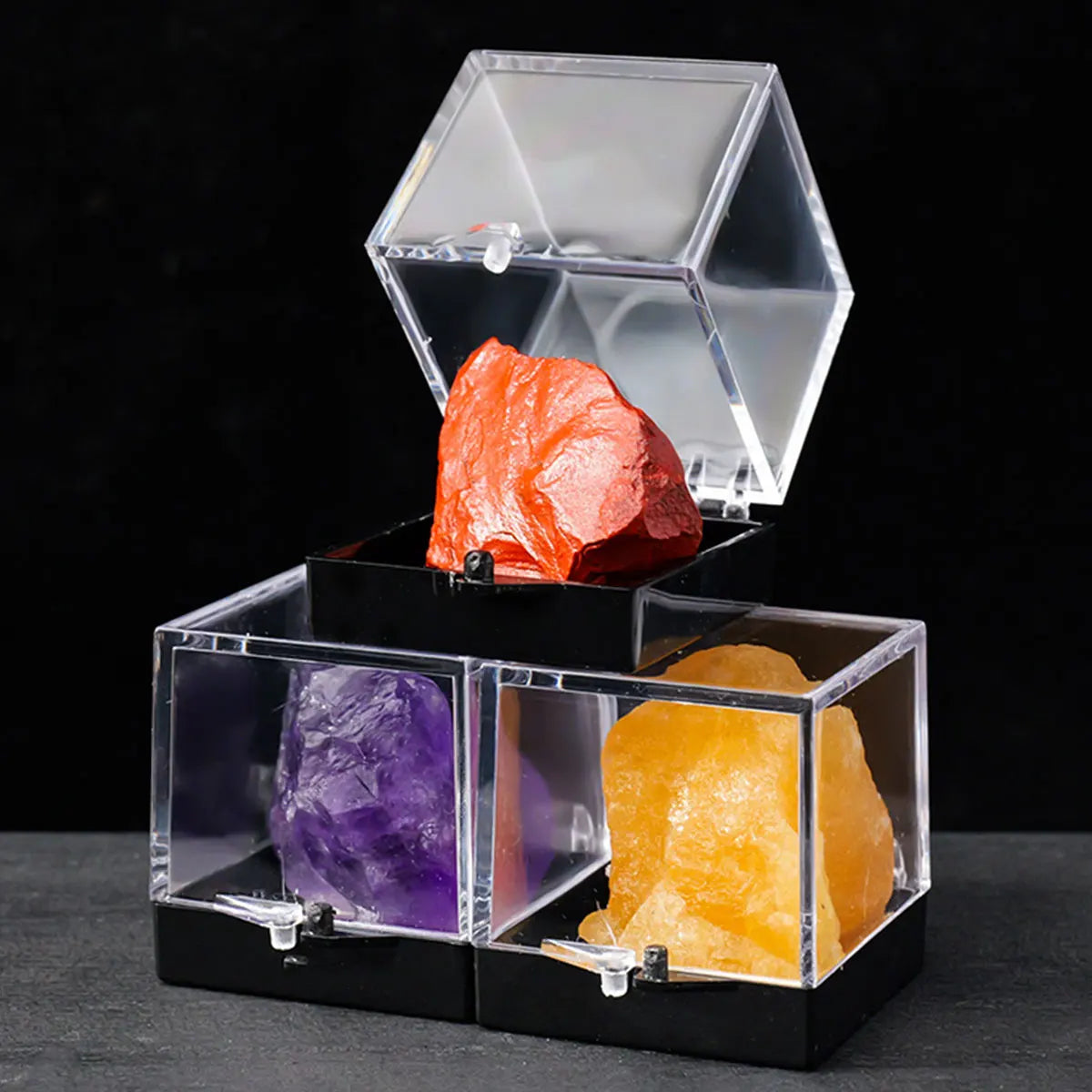 Pierre brute en cristal naturel – Spécimen minéral décoratif pour collection, maison, bureau et cadeau