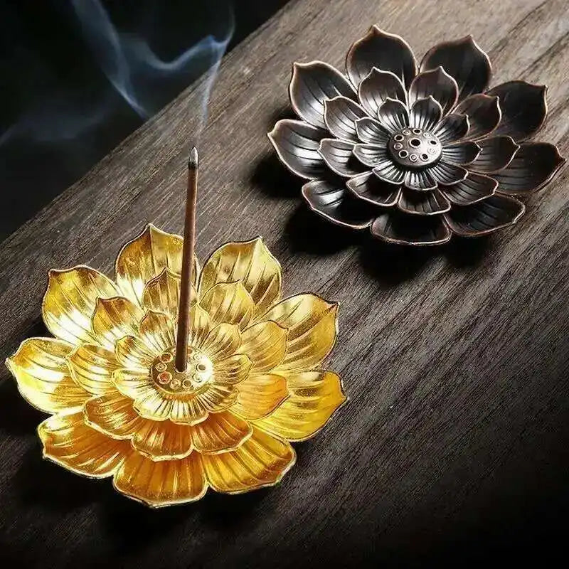 Porte-Encens Lotus Bouddha – Diffuseur d’Encens Décoratif pour Maison & Méditation