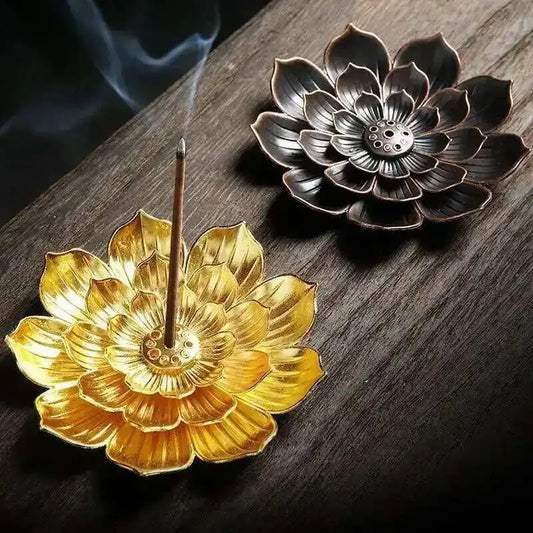 Porte-Encens Lotus Bouddha – Diffuseur d’Encens Décoratif pour Maison & Méditation
