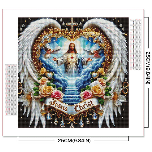 Diamond Painting Jésus - Kit Complet Full Drill (Carré ou Rond)