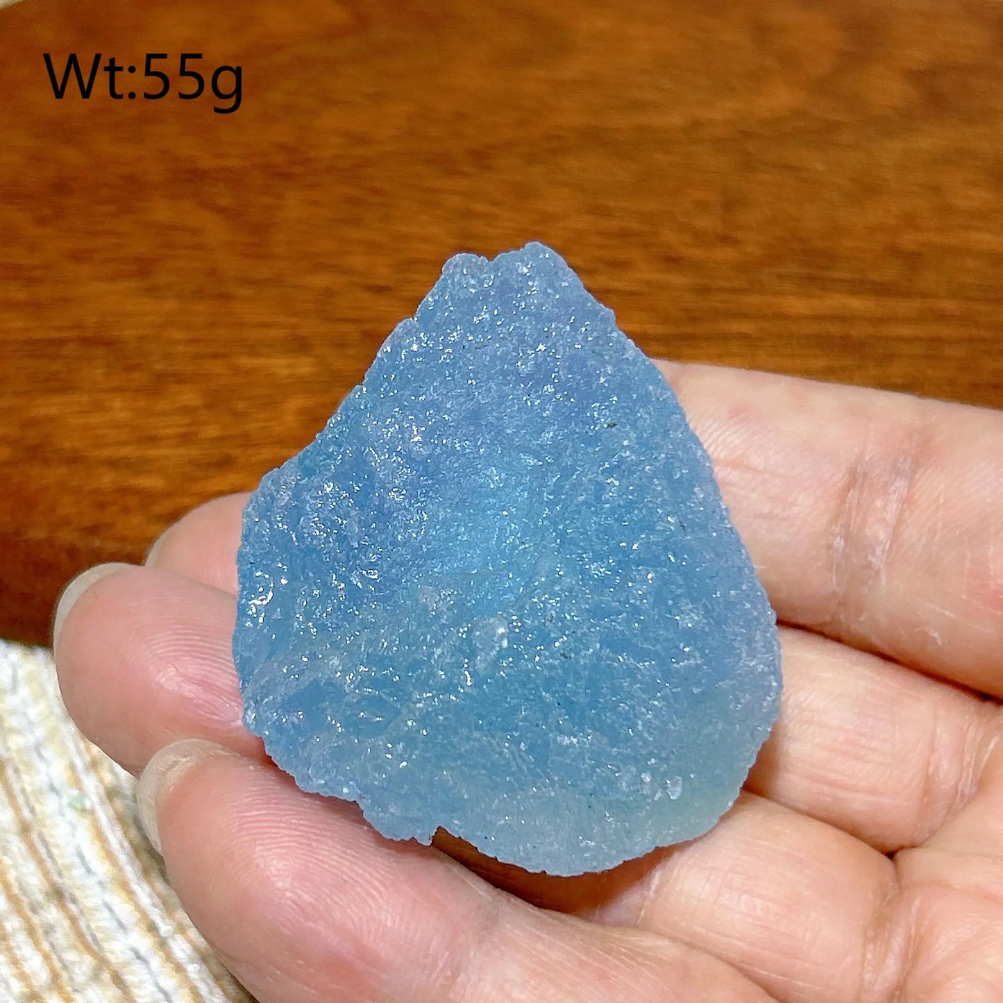 Pierre Brute d’Aigue-Marine Naturelle – Cristal Reiki, Énergie Minérale & Décoration Spirituelle