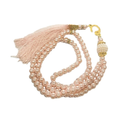 Tasbih 99 Perles Imitation Perle – Bracelet de Prière Musulman