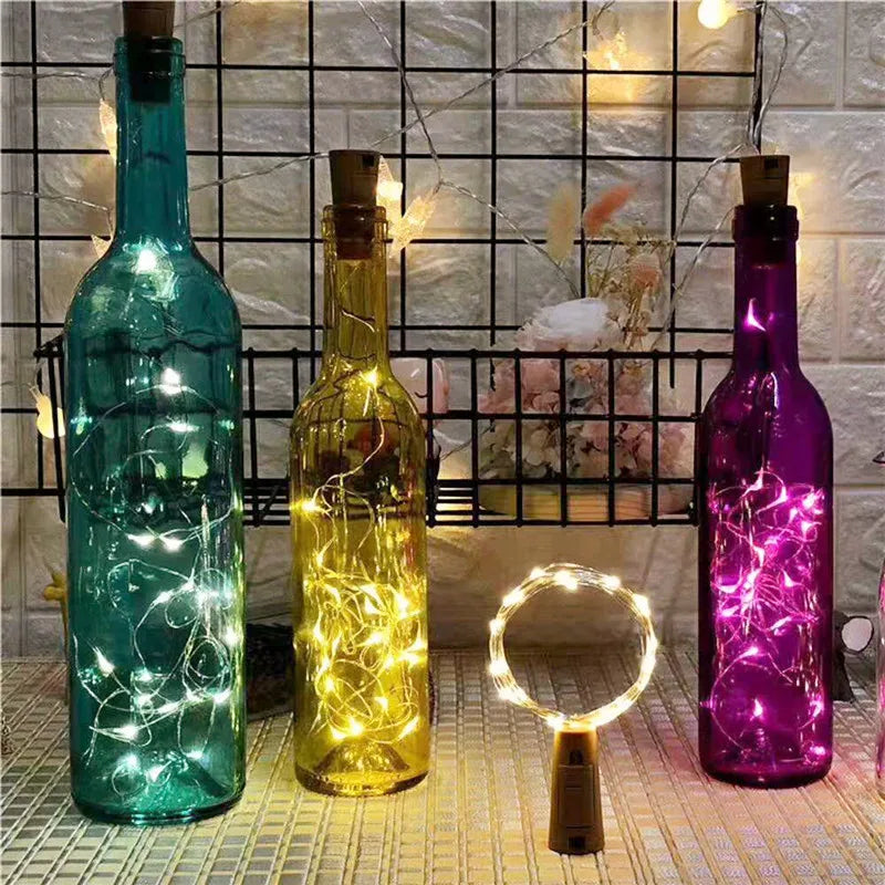 Guirlande LED Bouchon de Bouteille