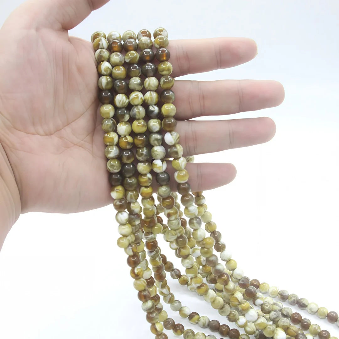 Tasbih Musulman 99 Perles 8mm – Chapelet Islamique Lune & Étoile avec Pompon | Cadeau Ramadan & Aïd