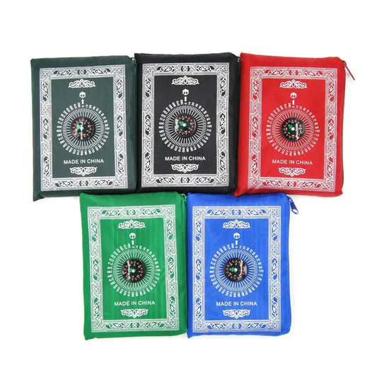 Tapis de Prière Musulman de Voyage