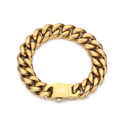 Chaîne Cubaine Miami 316L 8–16 mm – Collier ou Bracelet Unisexe