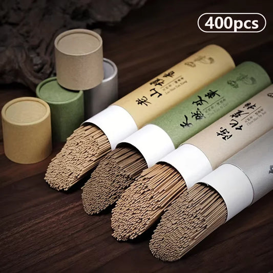 400 bâtons d’encens naturel santal et agarwood – cérémonie, prière et méditation