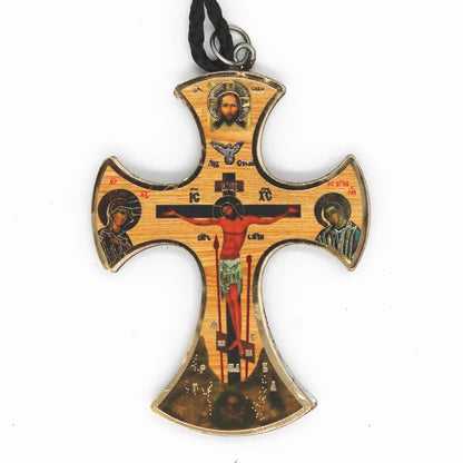 Croix Orthodoxe en Bois