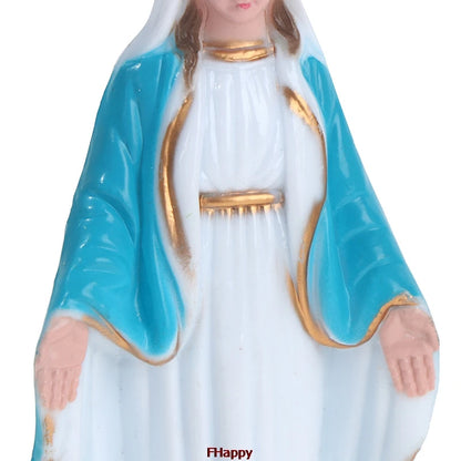 Statue Vierge Marie Catholique  (6,5 cm / 15 cm)