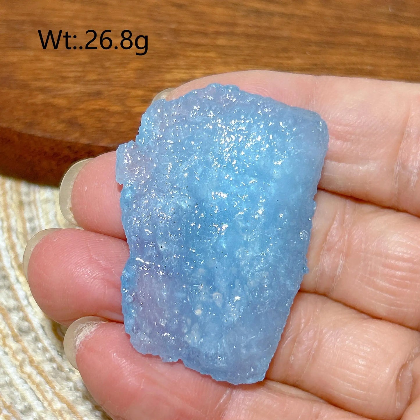 Pierre Brute d’Aigue-Marine Naturelle – Cristal Reiki, Énergie Minérale & Décoration Spirituelle