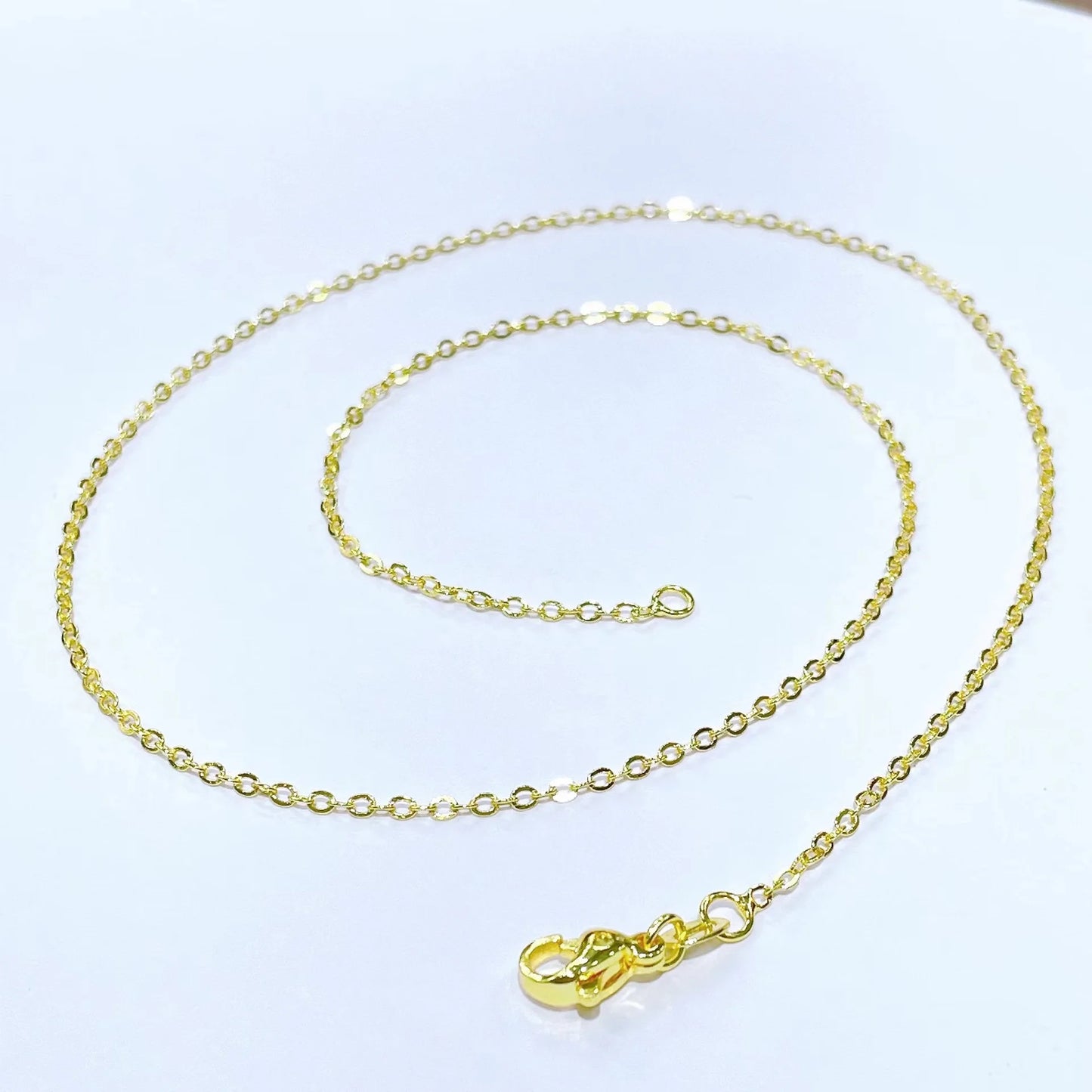 Pendentif Archange Saint Michel Doré – Médaille Religieuse Catholique avec Bord Coquillage et Zircons