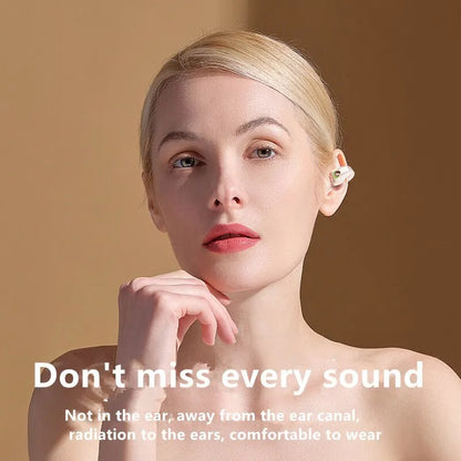 ClipPods™ – Écouteurs Bluetooth à Conduction Osseuse