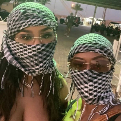 Arabischer taktischer Wüstenschal – Unisex-Keffiyeh für Outdoor