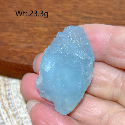 Pierre Brute d’Aigue-Marine Naturelle – Cristal Reiki, Énergie Minérale & Décoration Spirituelle