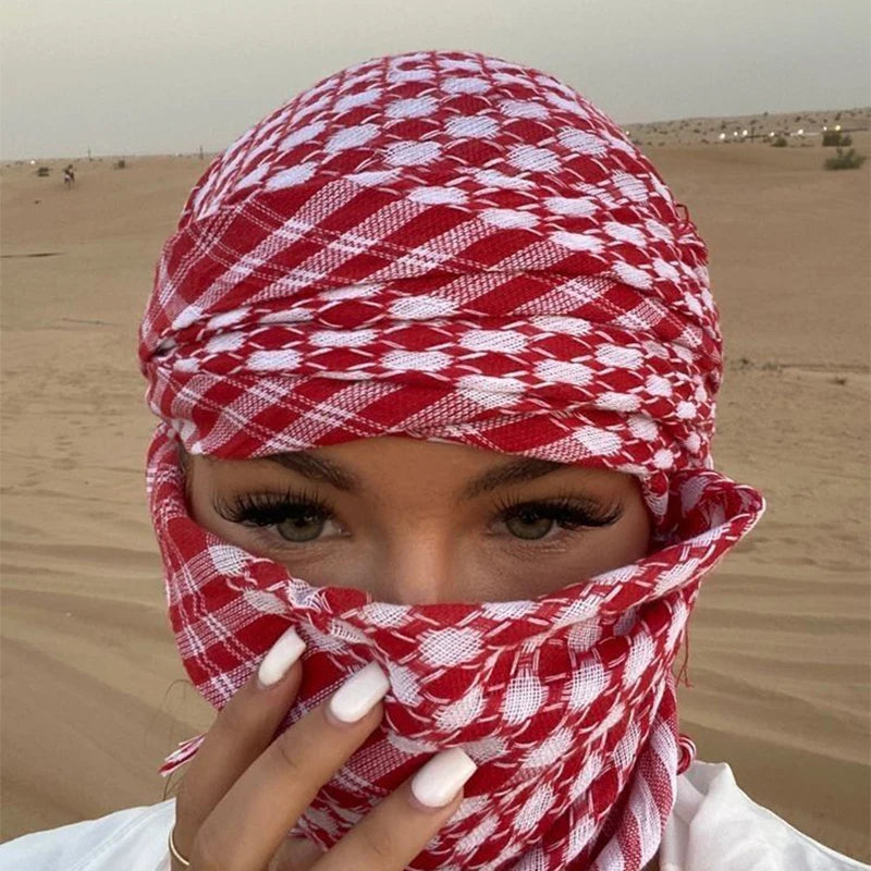 Arabischer taktischer Wüstenschal – Unisex-Keffiyeh für Outdoor
