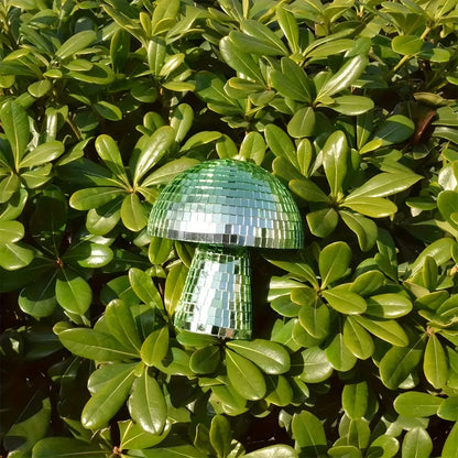 Retro Mushroom Disco Ball Lamp – LED 360° Reflective Mirror Light for Home & Parties