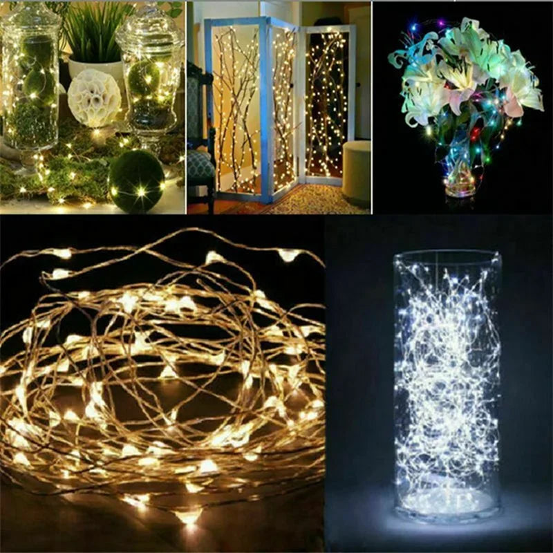 Guirlande LED Décorative à Piles Lumière Fairy Light