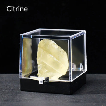 Pierre brute en cristal naturel – Spécimen minéral décoratif pour collection, maison, bureau et cadeau