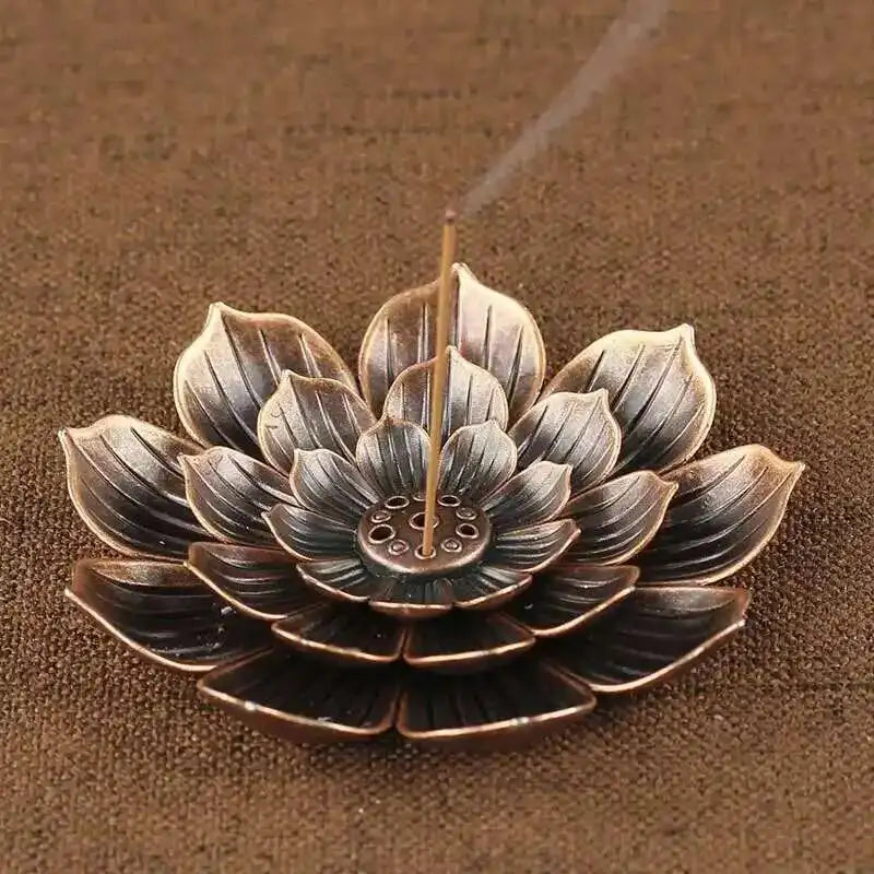 Porte-Encens Lotus Bouddha – Diffuseur d’Encens Décoratif pour Maison & Méditation