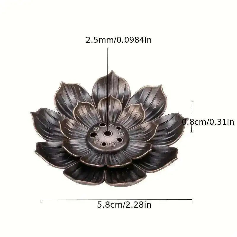 Porte-Encens Lotus Bouddha – Diffuseur d’Encens Décoratif pour Maison & Méditation