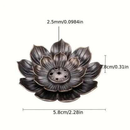 Porte-Encens Lotus Bouddha – Diffuseur d’Encens Décoratif pour Maison & Méditation