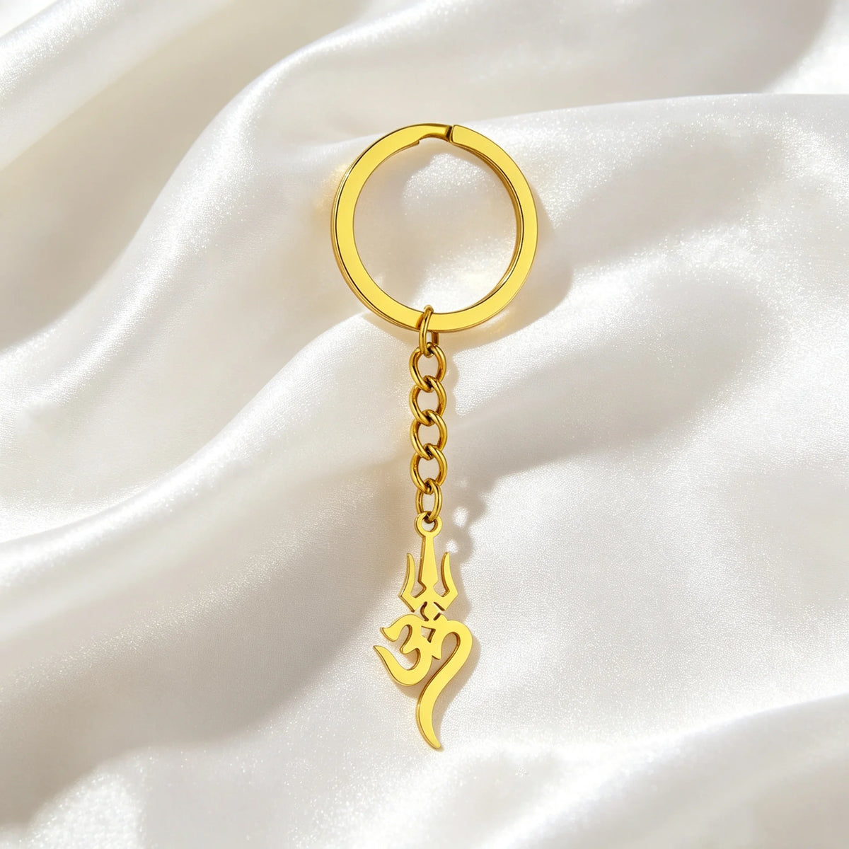 Porte-clés Om Aum – Symbole hindou unisexe
