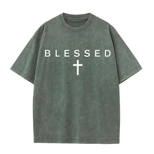 T-shirt foi chrétienne unisexe – design croix et message biblique inspirant