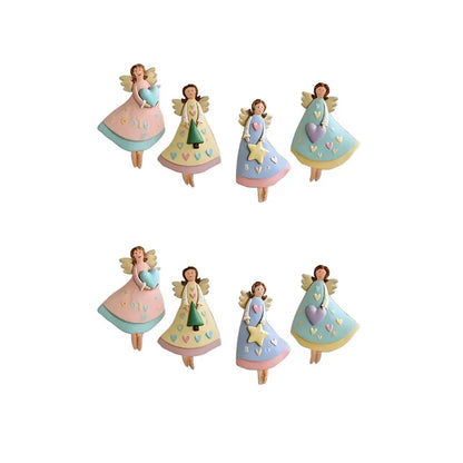 Décorations de Noël Ange en Bois