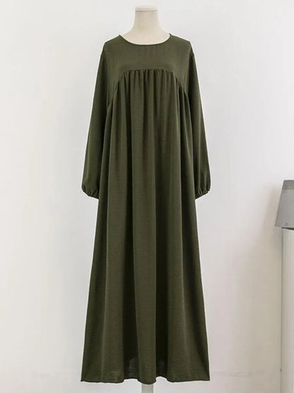 Robe longue abaya de luxe pour femme musulmane, style Dubaï, kebaya couleur unie, tenue modeste pour Ramadan, caftan africain, vêtement islamique pour femme.