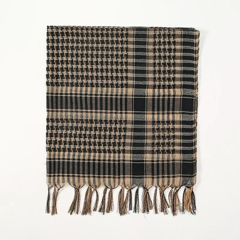 Arabischer taktischer Wüstenschal – Unisex-Keffiyeh für Outdoor