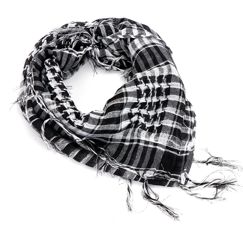 Arabischer taktischer Wüstenschal – Unisex-Keffiyeh für Outdoor