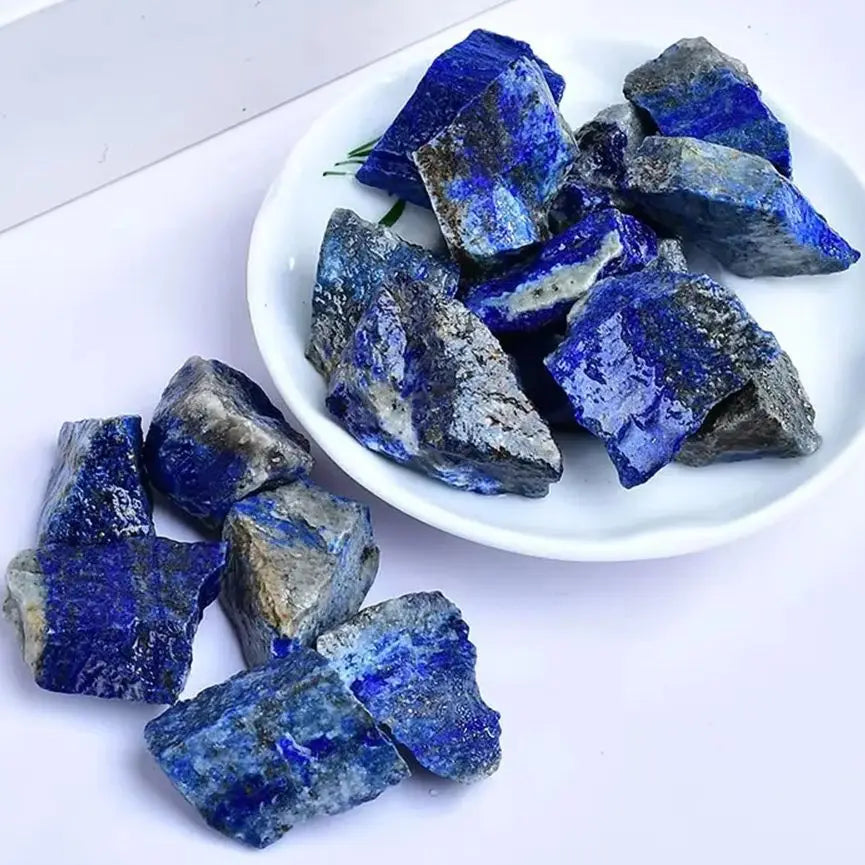 Pierre Naturelle Lapis Lazuli d’Afghanistan – Cristal Brut Spirituel & Énergie Protectrice