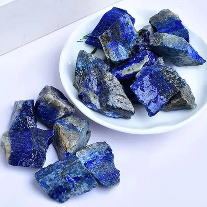 Pierre Naturelle Lapis Lazuli d’Afghanistan – Cristal Brut Spirituel & Énergie Protectrice