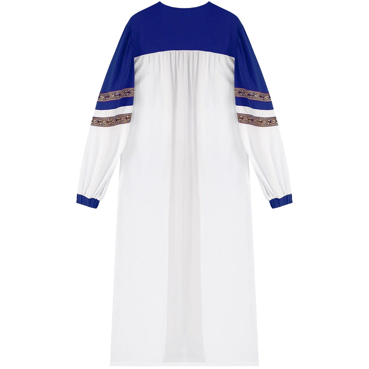 Robe de pasteur unisexe pour église et chorale – costume chrétien à manches longues