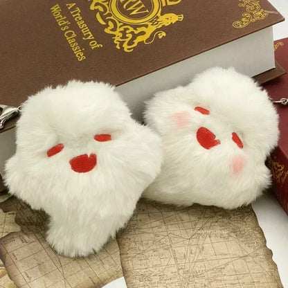 Porte-Clés Fantôme Kawaii – Peluche Douce 9cm | Accessoire Sac & Cadeau Original