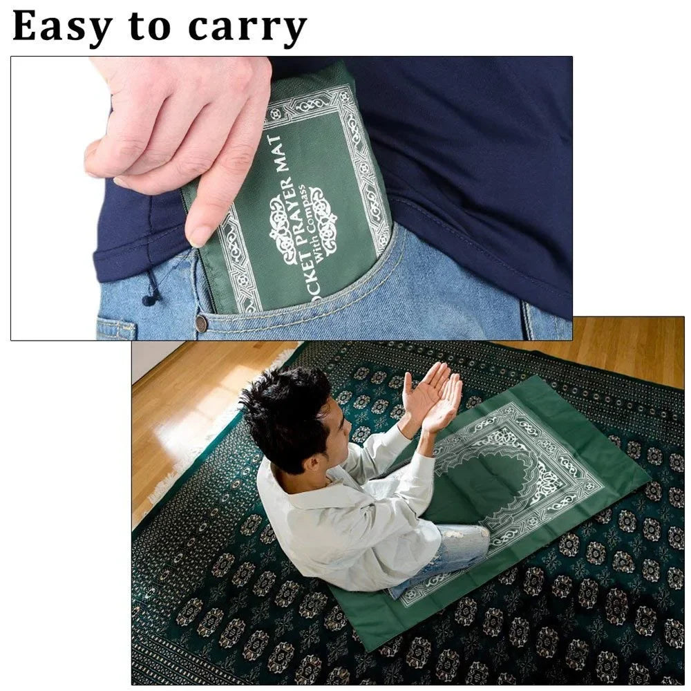 Muslimischer Reisegebetsteppich