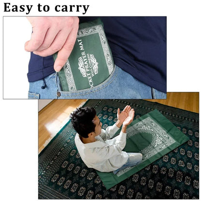 Muslimischer Reisegebetsteppich