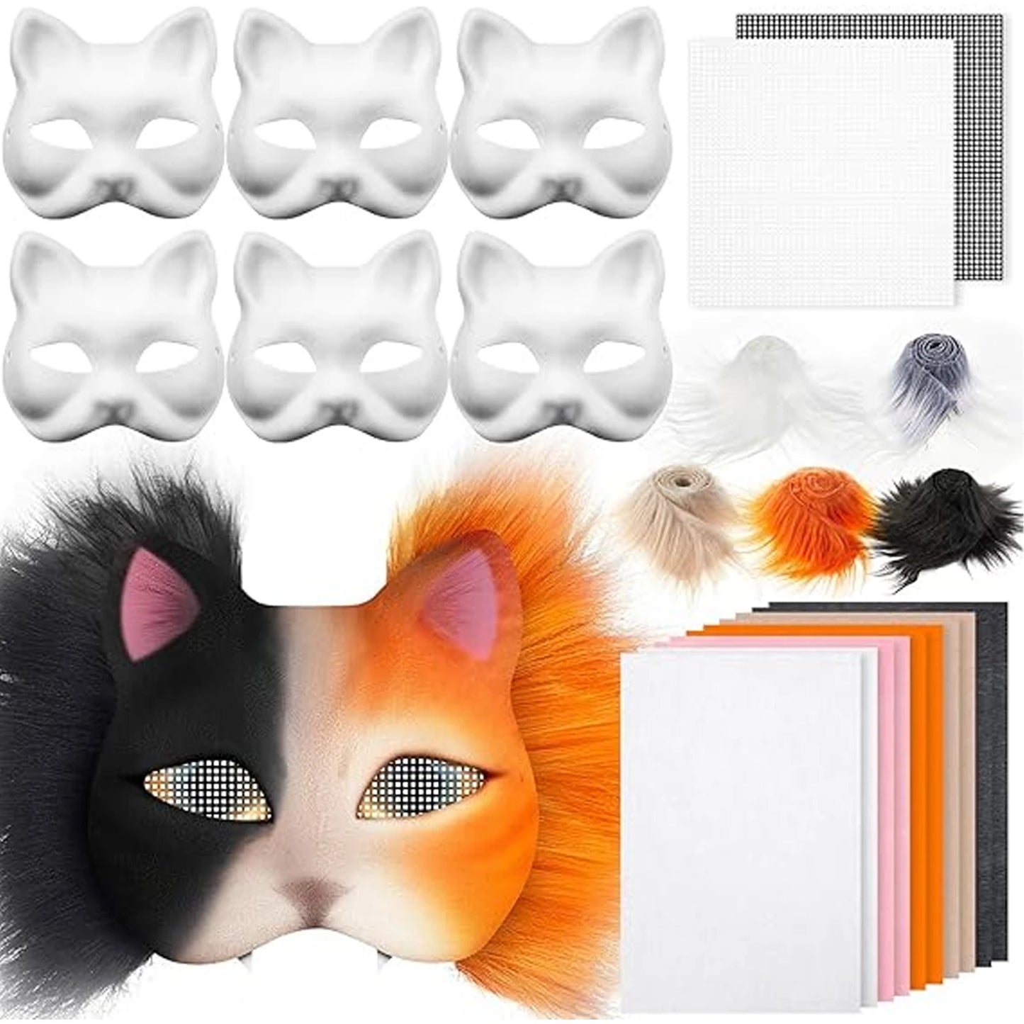 Masques Chat DIY