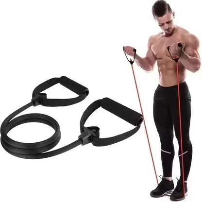 Kit Pilates Portable avec Barre & Bandes de Résistance – Yoga, Fitness, Musculation & Stretching