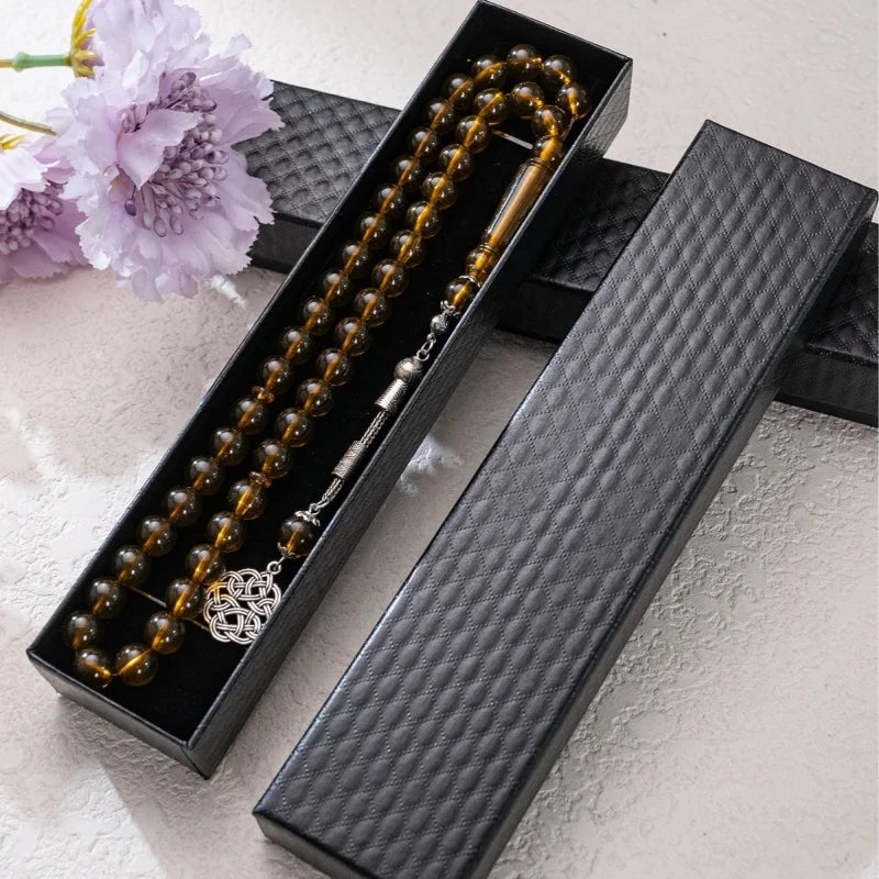 Tesbih 45 perles en coffret – bracelet de prière Ramadan
