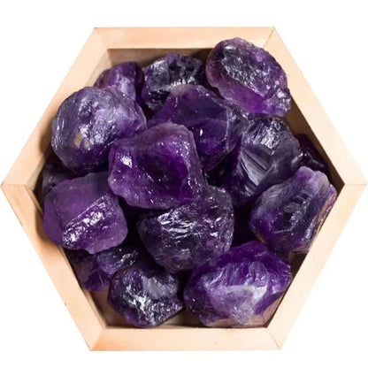 Pierre brute d’Améthyste naturelle – Cristal violet Reiki, énergie & décoration spirituelle
