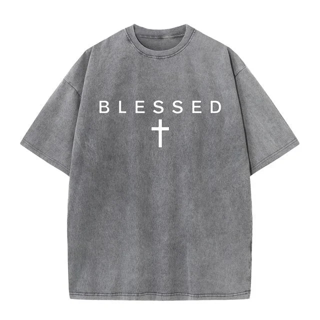T-shirt foi chrétienne unisexe – design croix et message biblique inspirant