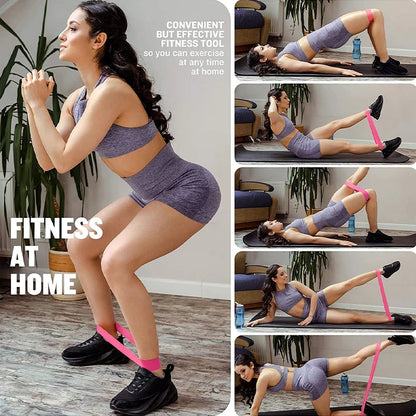 Bandes de Résistance en Latex – Fitness, Yoga, Pilates, Crossfit & Renforcement Musculaire